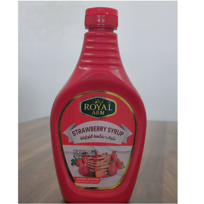 Royal Arm Strawberry Syrup 624Gm